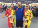 Tania Calvo y Helena Casas se cuelgan el bronce en la Copa del Mundo de ciclismo en pista
