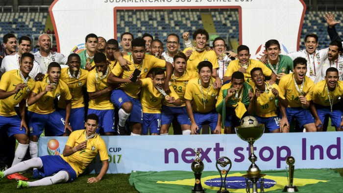 Brasil ganó el Sudamericano sub 17 de 2017