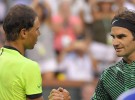 Masters 1000 Indian Wells 2017: Federer gana con autoridad a Rafa Nadal, caen Djokovic y Muguruza