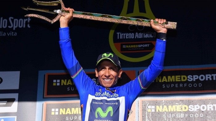 Nairo Quintana gana por segunda vez la Tirreno Adriatico