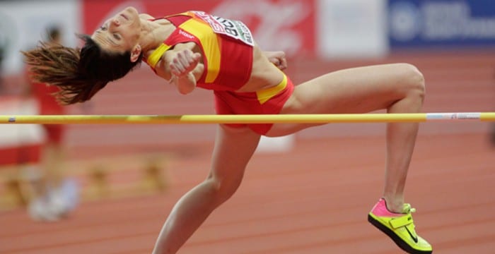 Ruth Beitia ganó una plata en los Europeos de pista cubierta de 2017