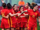 Fútbol femenino: España no tiene piedad de Bélgica y golea a domicilio