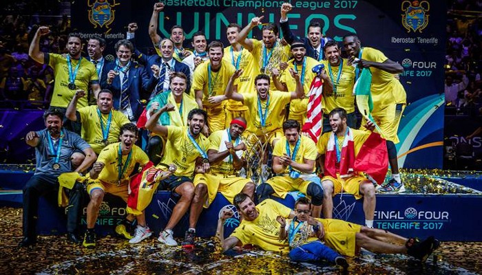 Iberostar Tenerife gana la primera edición de la Champions League de la FIBA