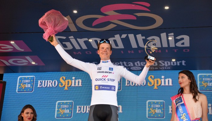 Bob Jungels ha sido el mejor joven del Giro de Italia 2017