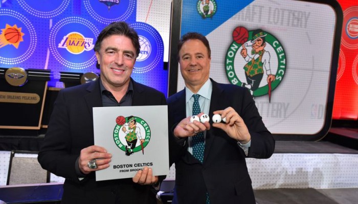 Los Celtics elegirán al número uno del draft de 2017