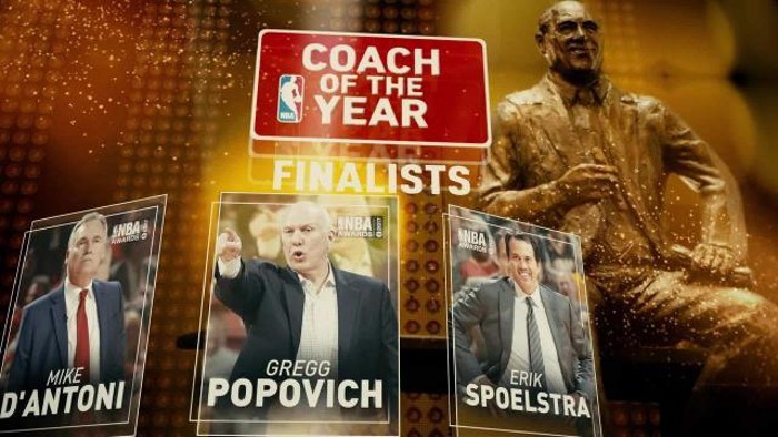 Finalistas al premio al mejor entrenador del año 