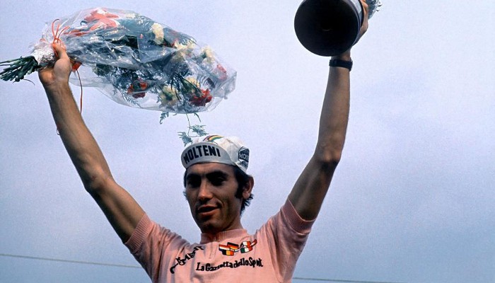 Eddy Merckx ganó el Giro en cinco ocasiones