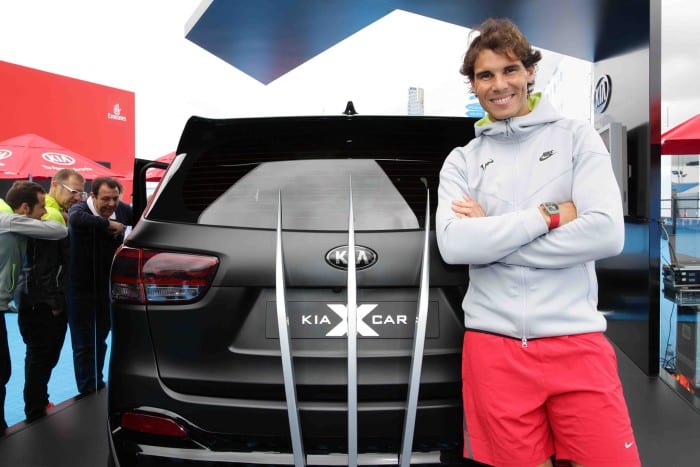 Rafa Nadal y Kia