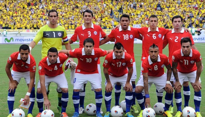 CHile se estrena en una Copa Confederaciones