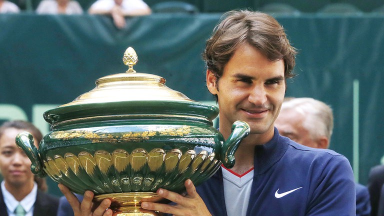 Federer buscará «la novena» en Halle esta semana