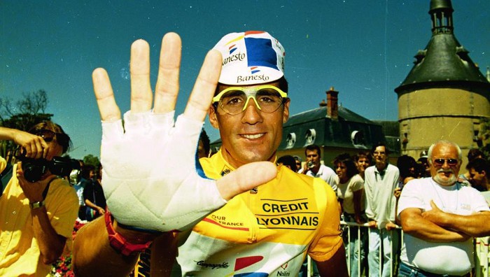 Indurain es el único en ganar cinco Tours de forma consecutiva