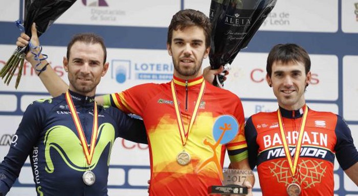 Castroviejo y Jesús Herrada, campeones de España en los Nacionales de ciclismo 2017