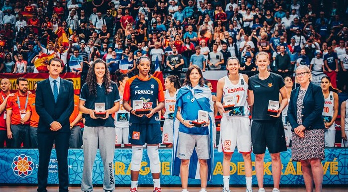 Las mejores jugadoras del Eurobasket femenino 2017