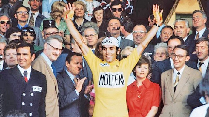 El belga Merckx ganó cinco veces el Tour