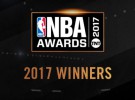 Los premios de la NBA en la temporada 2016-2017