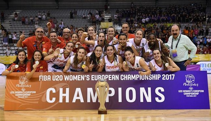 La U20 completa el ciclo con el oro en el Europeo 2017