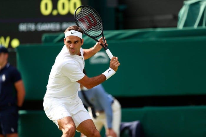 Roger Federer en Wimbledon