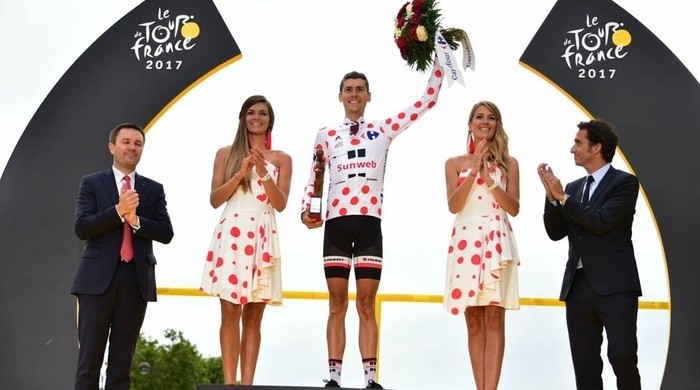 Warren Barguil se llevó la montaña del Tour de Francia 2017