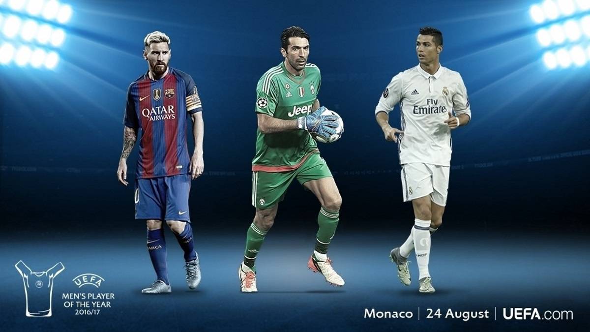 Los nominados al Mejor jugador de la UEFA 2016-2017