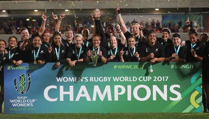 Nueva Zelanda ganó el Mundial de rugby femenino 2017