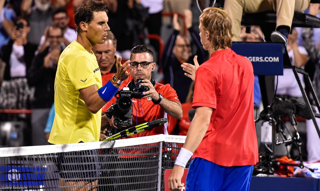 Rafa Nadal: «No soy feliz por ser parte de la historia de Shapovalov»