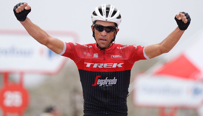 Contador se despidió del ciclismo ganando en el Anglirú
