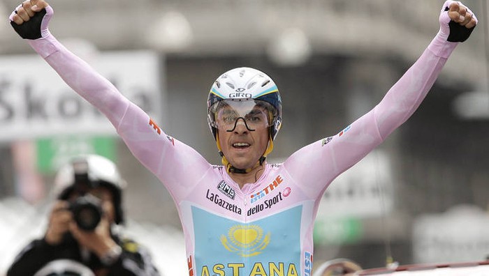Contador fue el segundo español en ganar el Giro