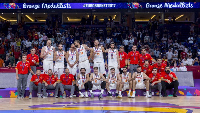 España con la medalla de bronce del Eurobasket 2017