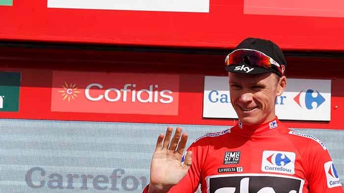 Froome sigue de líder de la Vuelta a España 2017