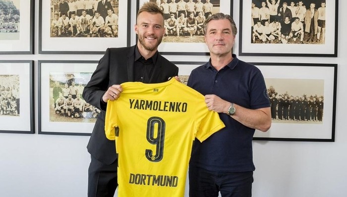 Yarmolenko ha fichado por el Borussia Dortmund
