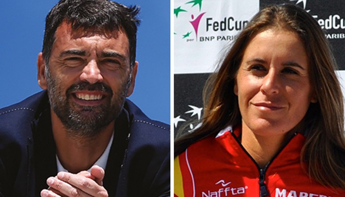 Sergi Bruguera y Anabel Medina, nuevos capitantes del tenis español