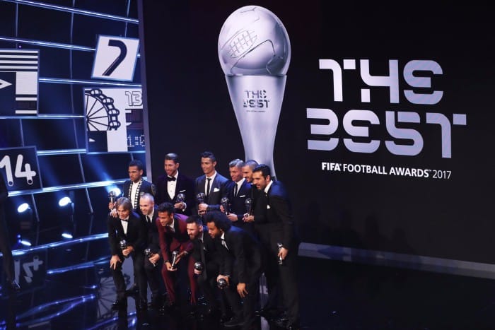 Los ganadores de los Premios FIFA The Best