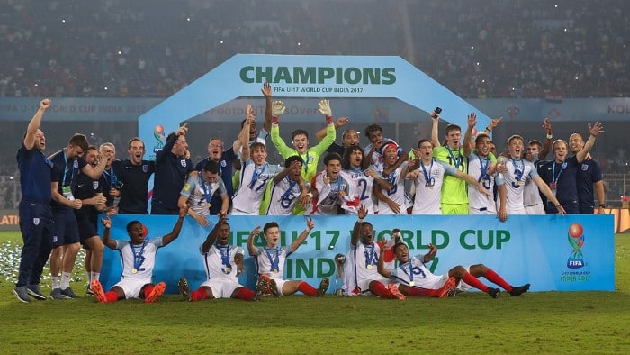 Inglaterra ganó el Mundial sub 17 de 2017