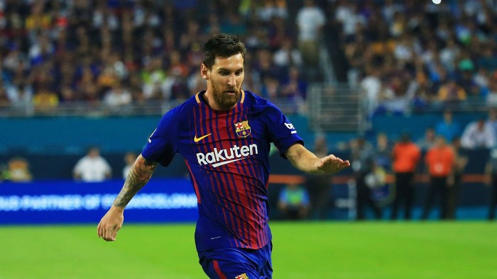 Leo Messi es el pichichi de la Liga Española