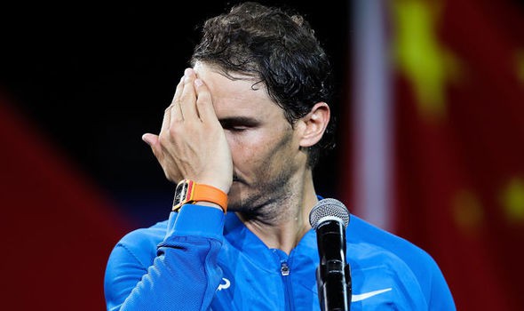 Rafa Nadal podría perderse Basilea por lesión a la rodilla