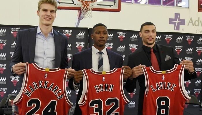 LaVine lidera la nueva generación de jugadores en los Bulls
