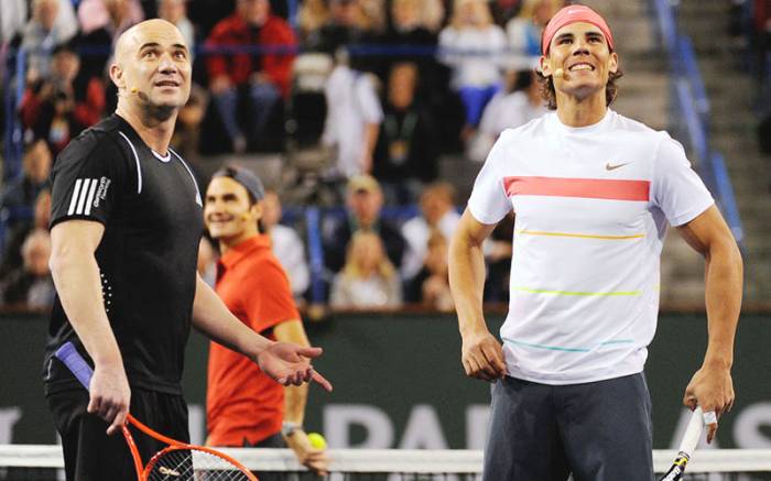 Agassi: «Federer es favorito sobre Rafa Nadal en Londres»