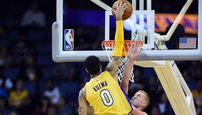 Kyle Kuzma está siendo la revelación de los Lakers