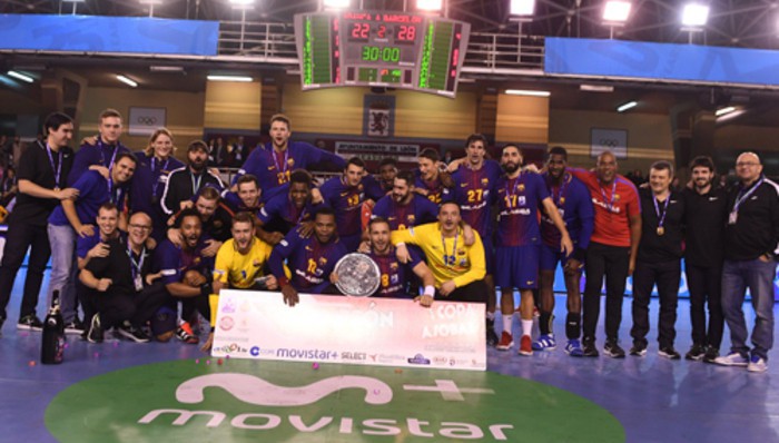 Séptima Copa ASOBAL consecutiva para el Barcelona de balonmano