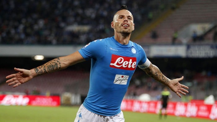 Hamsik es el máximo goleador de la historia del Nápoles