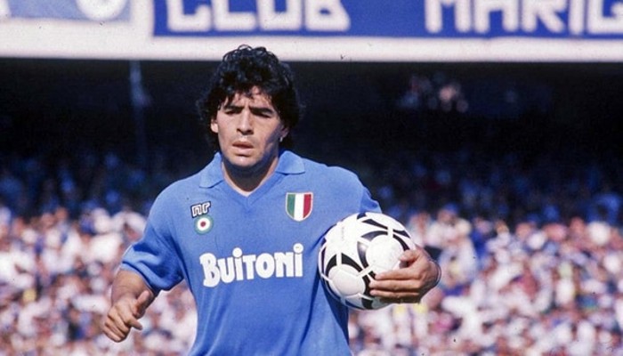 Maradona es la gran leyenda del Nápoles