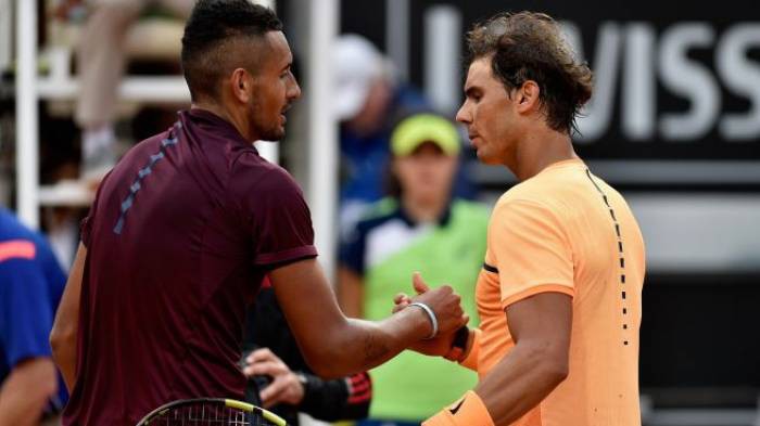 Rafa Nadal y Kyrgios