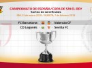 Copa del Rey 2017-2018: calendario y horarios de las semifinales