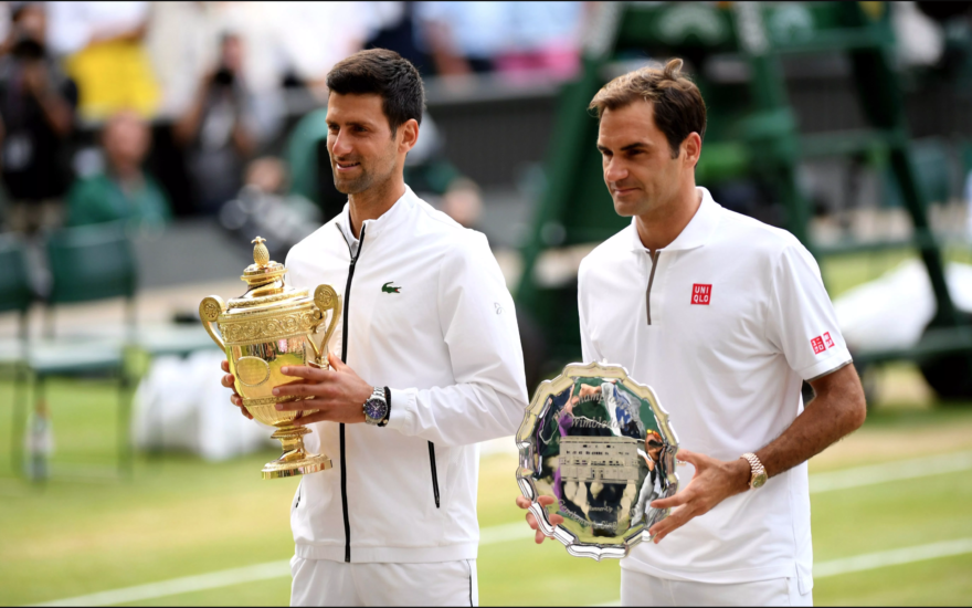 Djokovic Federer Wimbledon 2019