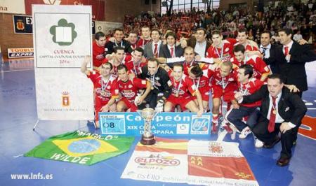 El Pozo Murcia, campeón de la Copa de España de Futbol Sala