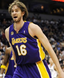 Victoria de los Lakers de Gasol frente a los Clippers