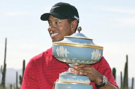 Tiger Woods gana el Mundial Match Play de golf