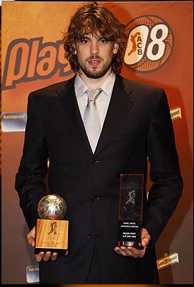 Marc Gasol, elegido MVP de la Liga ACB