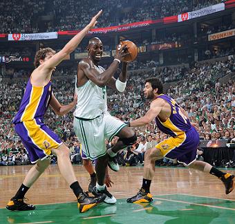 Los Celtics ganaron a los Lakers el primer asalto de la Final NBA