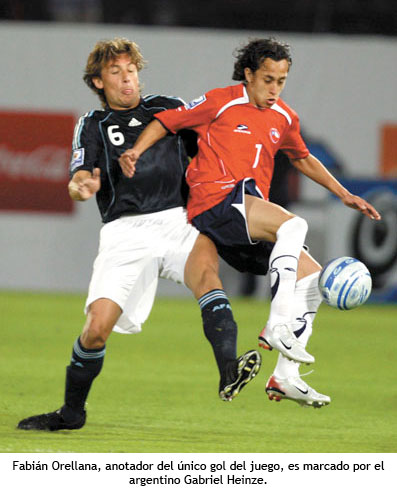 Exhibición chilena: Chile 1 – Argentina 0